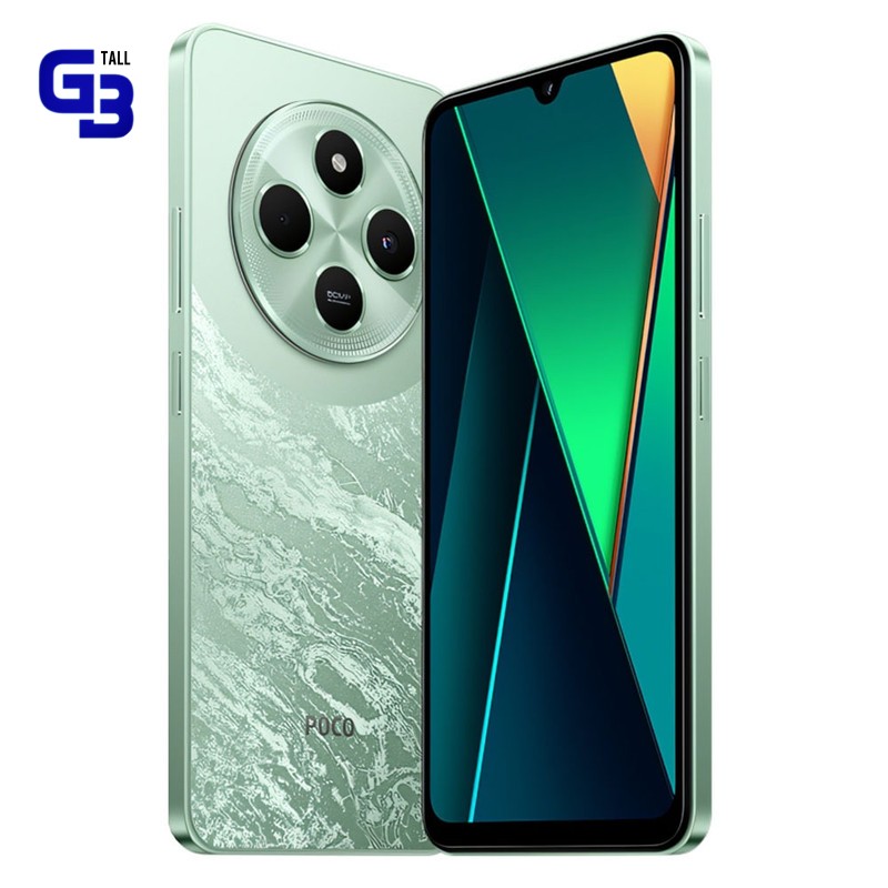 گوشی موبایل شیائومی مدل Poco C75 دو سیم کارت ظرفیت 128 گیگابایت و رم 6 گیگابایت - نسخه به‌همراه شارژر